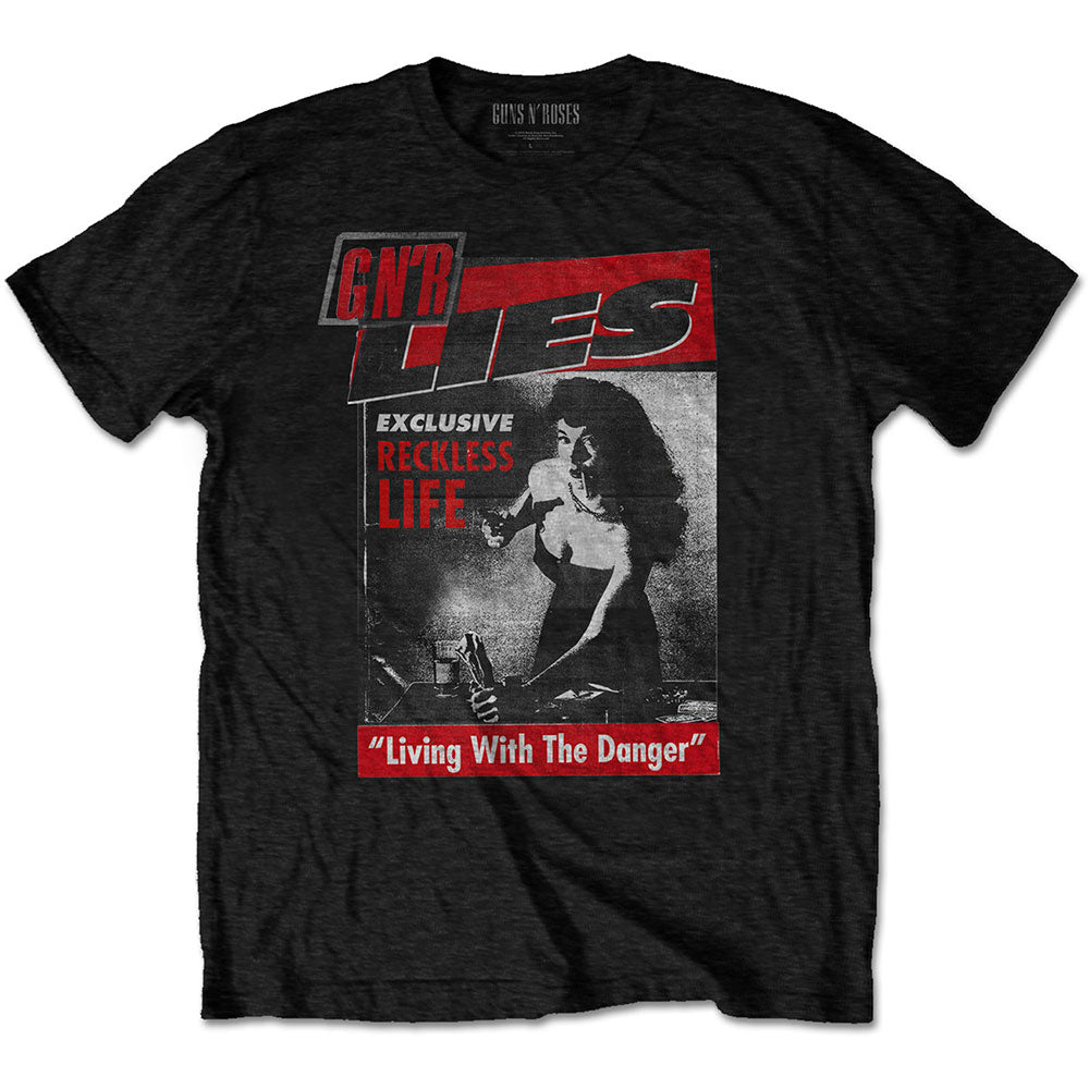 Image of Guns N' Roses T Shirt -  Reckless Life Rock Off